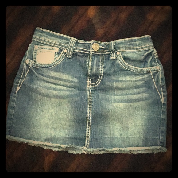 Girls Jean Skirt size 10 (G1010) - Picture 2 of 6